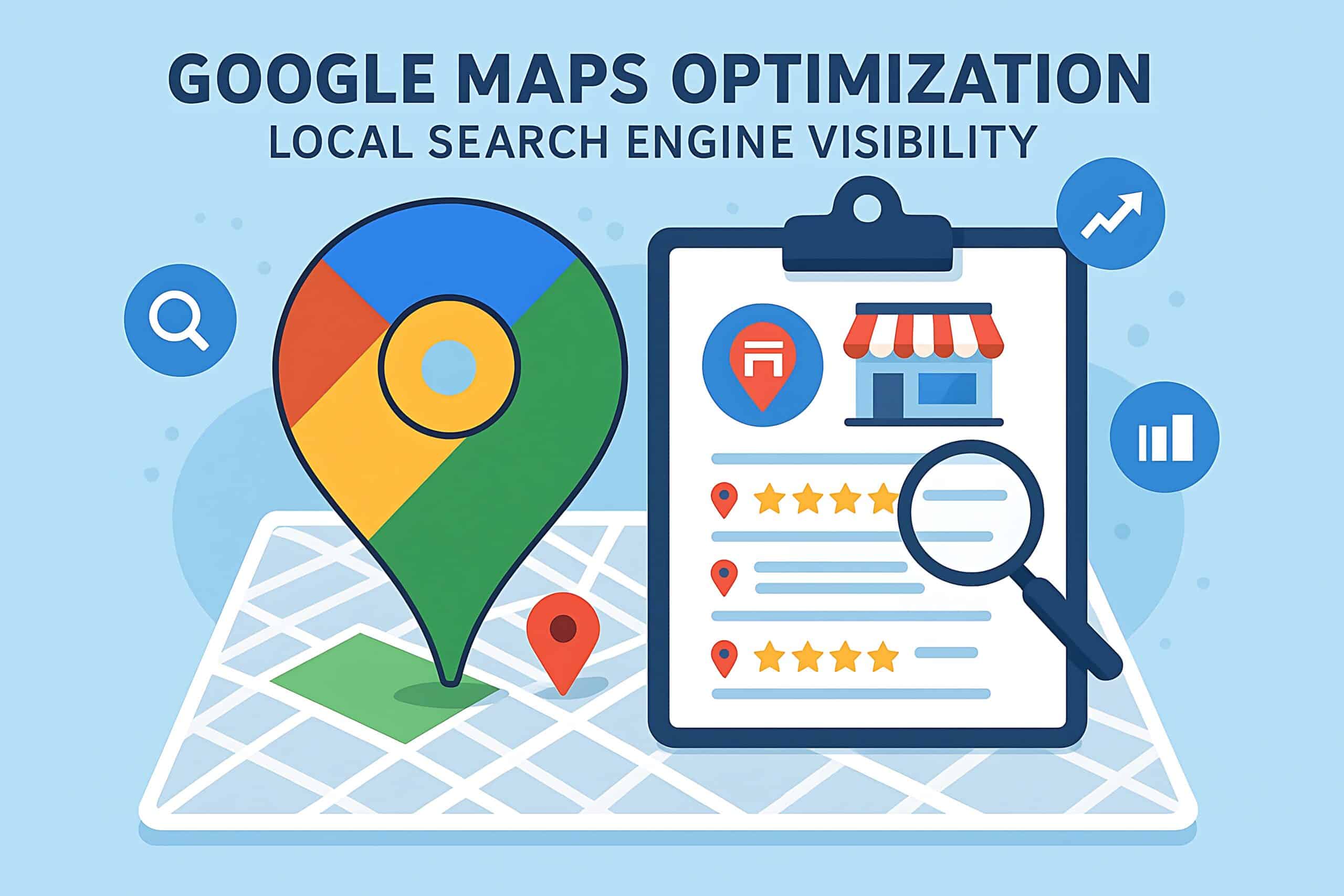 référencement SEO local avec google map et sa fiche google business