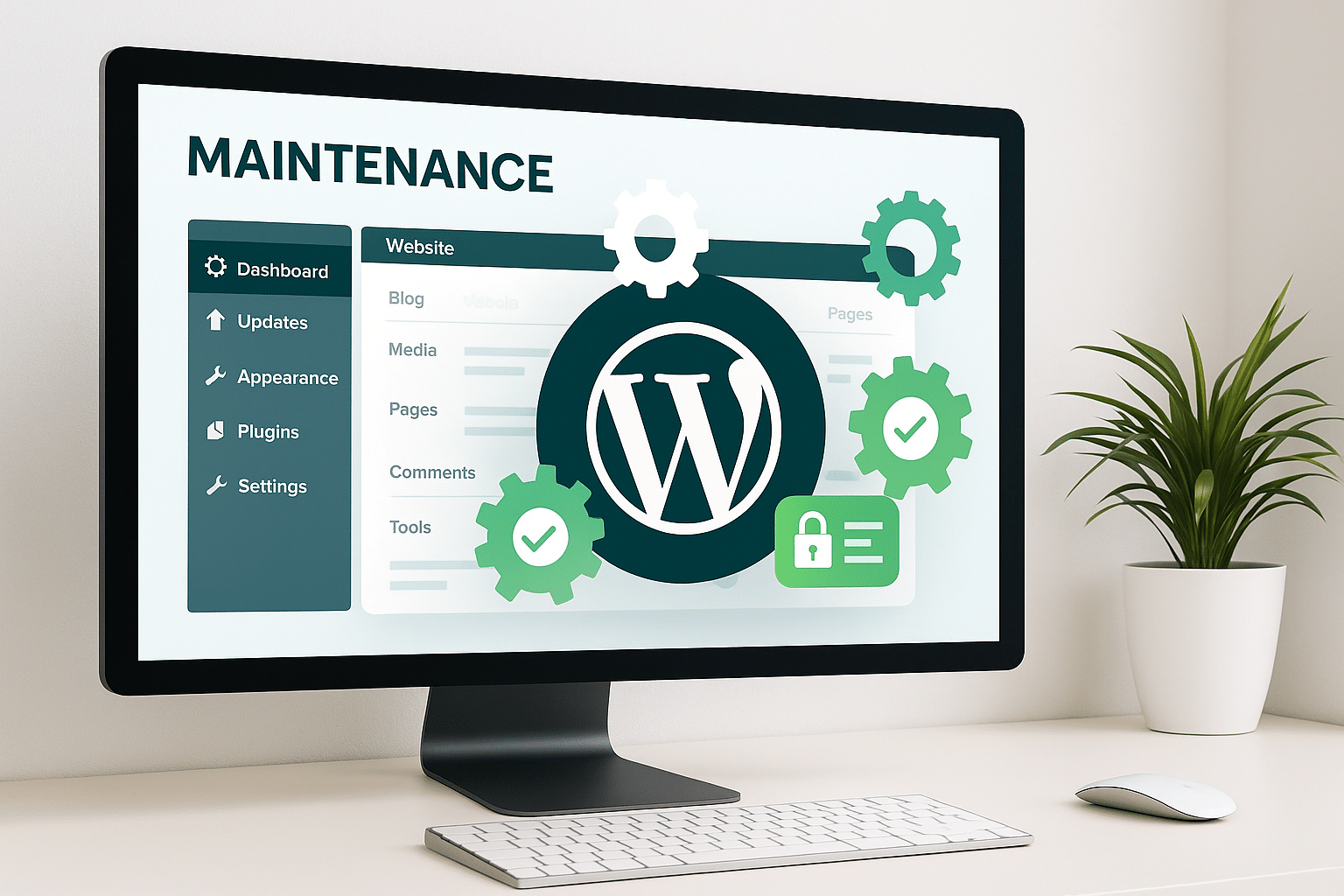 suivi de maintenance site web optimisé performance